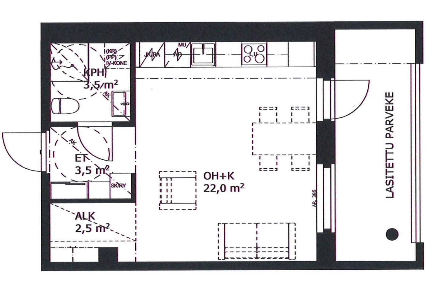 Uusikatu 1 A 1